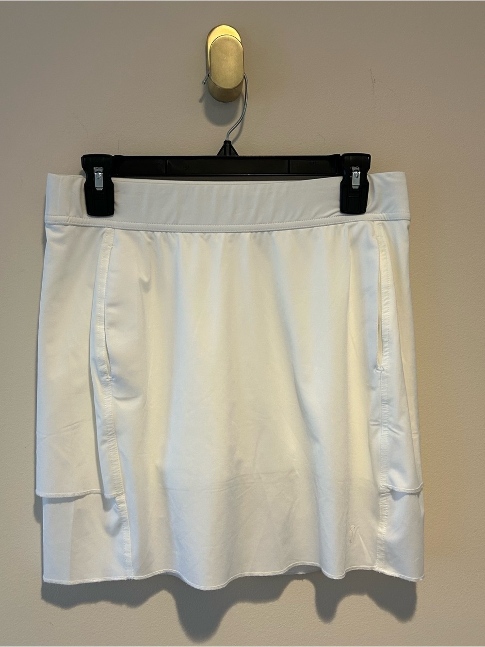 Belyn Key White Active Skort Tennis with Pockets